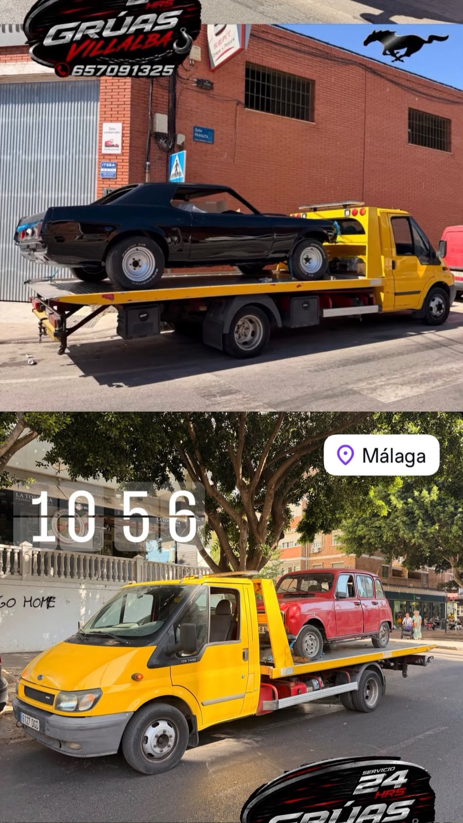 Transporte de coches clásicos y turismos